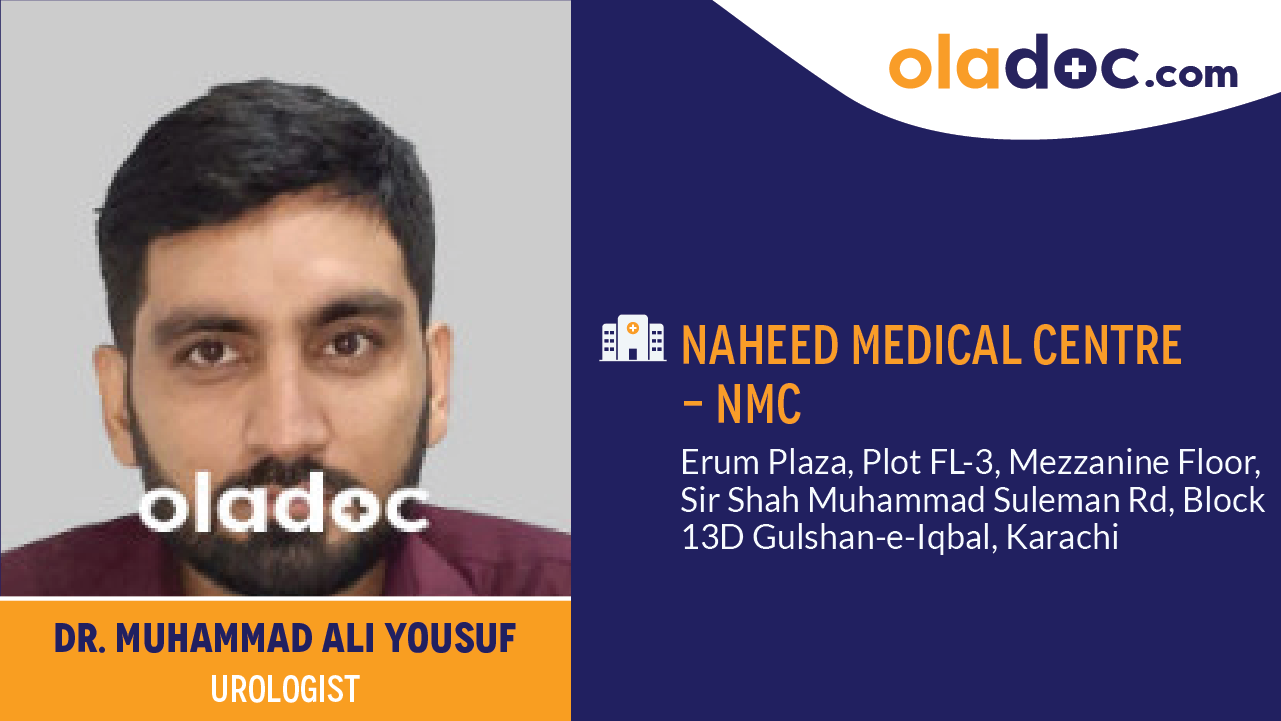 Practice locations of Dr.Muhammad Ali Yousuf